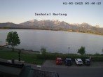 Archived image Webcam Seehotel Hartung at Hopfensee 05:00