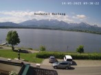 Archiv Foto Webcam Seehotel Hartung am Hopfensee 09:00