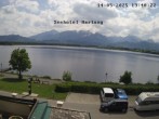 Archived image Webcam Seehotel Hartung at Hopfensee 13:00