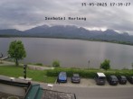 Archiv Foto Webcam Seehotel Hartung am Hopfensee 17:00
