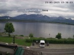 Archiv Foto Webcam Seehotel Hartung am Hopfensee 19:00