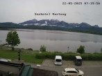 Archived image Webcam Seehotel Hartung at Hopfensee 07:00