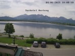 Archiv Foto Webcam Seehotel Hartung am Hopfensee 11:00