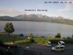 Archiv Foto Webcam Seehotel Hartung am Hopfensee 06:00