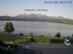Archiv Foto Webcam Seehotel Hartung am Hopfensee 05:00