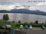 Archiv Foto Webcam Seehotel Hartung am Hopfensee 17:00