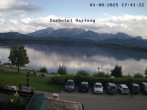 Archiv Foto Webcam Seehotel Hartung am Hopfensee 17:00
