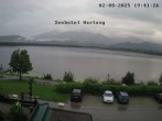 Archiv Foto Webcam Seehotel Hartung am Hopfensee 19:00
