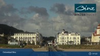 Archiv Foto Webcam Ostseebad Binz: Strandblick Fischerstrand, Promenade und Kurhaus 06:00