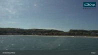 Archiv Foto Webcam Ostseebad Binz: Strandblick Fischerstrand, Promenade und Kurhaus 11:00