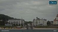 Archiv Foto Webcam Ostseebad Binz: Strandblick Fischerstrand, Promenade und Kurhaus 08:00