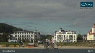 Archiv Foto Webcam Ostseebad Binz: Strandblick Fischerstrand, Promenade und Kurhaus 08:00