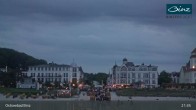 Archiv Foto Webcam Ostseebad Binz: Strandblick Fischerstrand, Promenade und Kurhaus 02:00