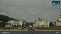 Archiv Foto Webcam Ostseebad Binz: Strandblick Fischerstrand, Promenade und Kurhaus 06:00