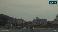 Archiv Foto Webcam Ostseebad Binz: Strandblick Fischerstrand, Promenade und Kurhaus 16:00