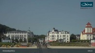 Archiv Foto Webcam Ostseebad Binz: Strandblick Fischerstrand, Promenade und Kurhaus 08:00