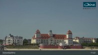 Archiv Foto Webcam Ostseebad Binz: Strandblick Fischerstrand, Promenade und Kurhaus 10:00
