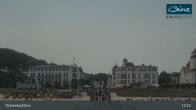 Archiv Foto Webcam Ostseebad Binz: Strandblick Fischerstrand, Promenade und Kurhaus 12:00