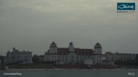 Archiv Foto Webcam Ostseebad Binz: Strandblick Fischerstrand, Promenade und Kurhaus 18:00