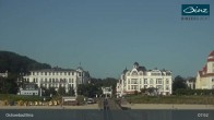 Archiv Foto Webcam Ostseebad Binz: Strandblick Fischerstrand, Promenade und Kurhaus 07:00