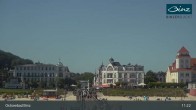 Archiv Foto Webcam Ostseebad Binz: Strandblick Fischerstrand, Promenade und Kurhaus 10:00