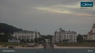 Archiv Foto Webcam Ostseebad Binz: Strandblick Fischerstrand, Promenade und Kurhaus 04:00
