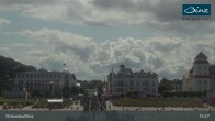 Archiv Foto Webcam Ostseebad Binz: Strandblick Fischerstrand, Promenade und Kurhaus 16:00