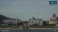 Archiv Foto Webcam Ostseebad Binz: Strandblick Fischerstrand, Promenade und Kurhaus 08:00