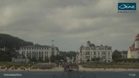 Archiv Foto Webcam Ostseebad Binz: Strandblick Fischerstrand, Promenade und Kurhaus 10:00
