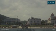 Archiv Foto Webcam Ostseebad Binz: Strandblick Fischerstrand, Promenade und Kurhaus 12:00