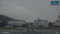 Archiv Foto Webcam Ostseebad Binz: Strandblick Fischerstrand, Promenade und Kurhaus 04:00