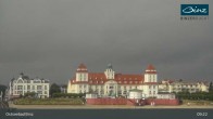 Archiv Foto Webcam Ostseebad Binz: Strandblick Fischerstrand, Promenade und Kurhaus 08:00