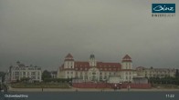 Archiv Foto Webcam Ostseebad Binz: Strandblick Fischerstrand, Promenade und Kurhaus 10:00