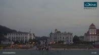 Archiv Foto Webcam Ostseebad Binz: Strandblick Fischerstrand, Promenade und Kurhaus 02:00