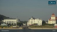 Archiv Foto Webcam Ostseebad Binz: Strandblick Fischerstrand, Promenade und Kurhaus 07:00