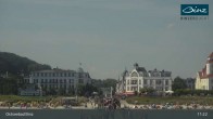 Archiv Foto Webcam Ostseebad Binz: Strandblick Fischerstrand, Promenade und Kurhaus 10:00