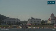 Archiv Foto Webcam Ostseebad Binz: Strandblick Fischerstrand, Promenade und Kurhaus 12:00
