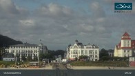 Archiv Foto Webcam Ostseebad Binz: Strandblick Fischerstrand, Promenade und Kurhaus 08:00