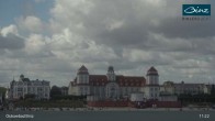 Archiv Foto Webcam Ostseebad Binz: Strandblick Fischerstrand, Promenade und Kurhaus 10:00