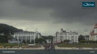 Archiv Foto Webcam Ostseebad Binz: Strandblick Fischerstrand, Promenade und Kurhaus 12:00