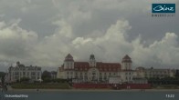 Archiv Foto Webcam Ostseebad Binz: Strandblick Fischerstrand, Promenade und Kurhaus 12:00