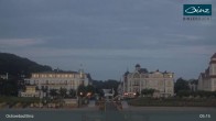 Archiv Foto Webcam Ostseebad Binz: Strandblick Fischerstrand, Promenade und Kurhaus 04:00