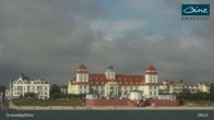Archiv Foto Webcam Ostseebad Binz: Strandblick Fischerstrand, Promenade und Kurhaus 08:00