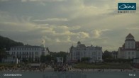 Archiv Foto Webcam Ostseebad Binz: Strandblick Fischerstrand, Promenade und Kurhaus 18:00