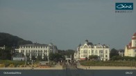 Archiv Foto Webcam Ostseebad Binz: Strandblick Fischerstrand, Promenade und Kurhaus 08:00