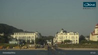 Archiv Foto Webcam Ostseebad Binz: Strandblick Fischerstrand, Promenade und Kurhaus 06:00