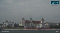 Archiv Foto Webcam Ostseebad Binz: Strandblick Fischerstrand, Promenade und Kurhaus 09:00