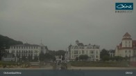 Archiv Foto Webcam Ostseebad Binz: Strandblick Fischerstrand, Promenade und Kurhaus 09:00