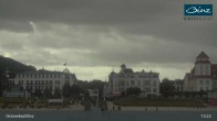 Archiv Foto Webcam Ostseebad Binz: Strandblick Fischerstrand, Promenade und Kurhaus 12:00