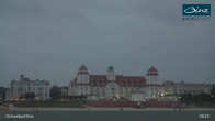 Archiv Foto Webcam Ostseebad Binz: Strandblick Fischerstrand, Promenade und Kurhaus 18:00